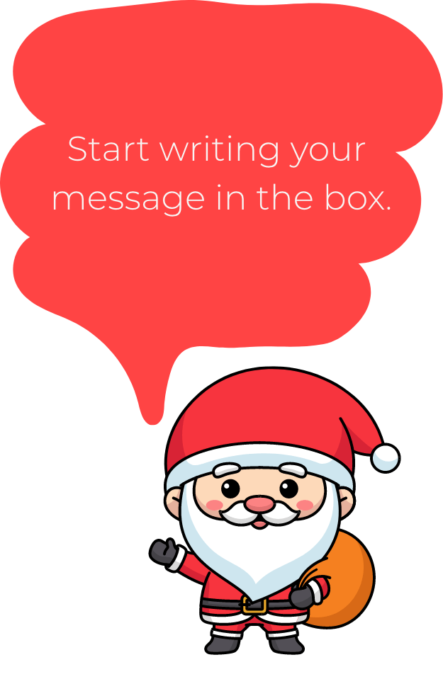 Write Your Message in the box