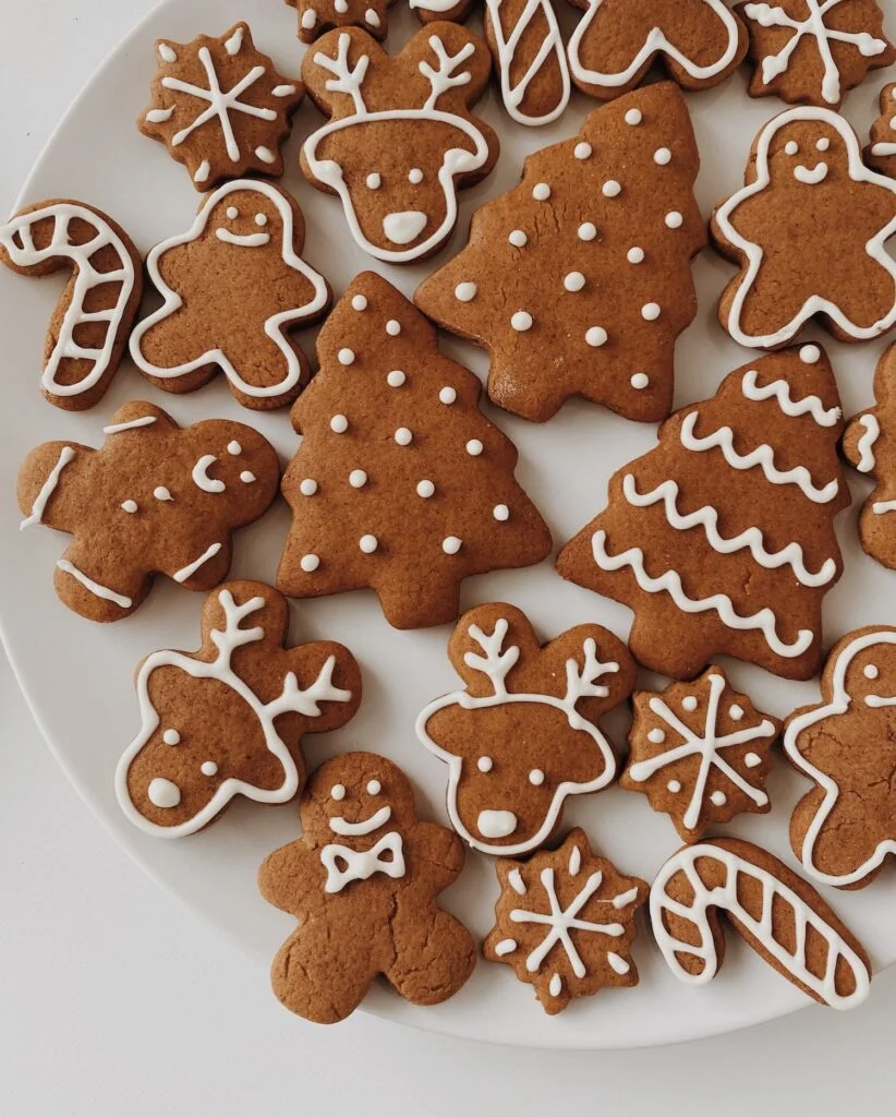 Christmas baking
