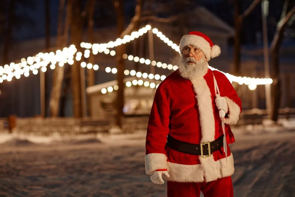 Santa Relaxing